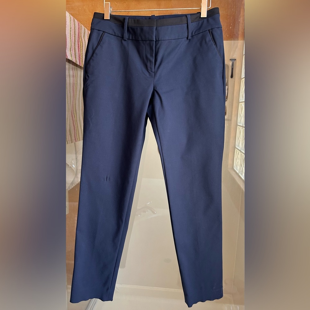 Ann Taylor Tuxedo Navy Blue Women's Dress Pants